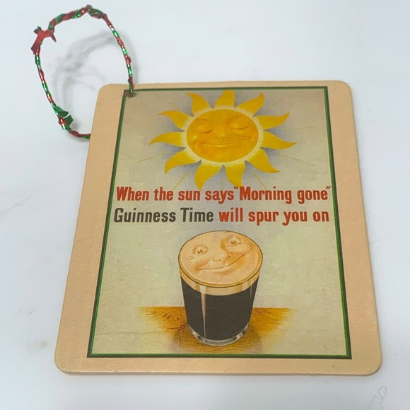 GUINNESS coaster ornaments #3 - Picture 3 of 9